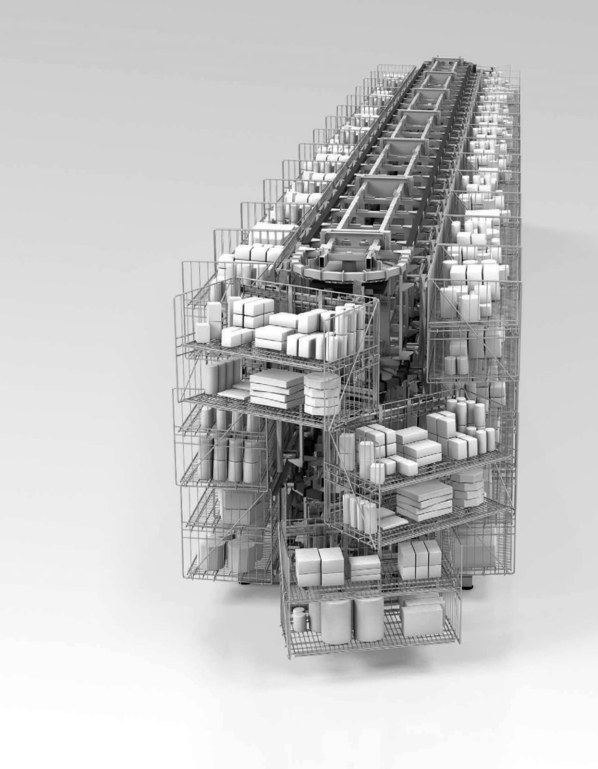 Stacking Racks Shelves | Multi-functional Save Space | Mobile | 750kg Capacity | Error-Proof Inventory Management | Automated