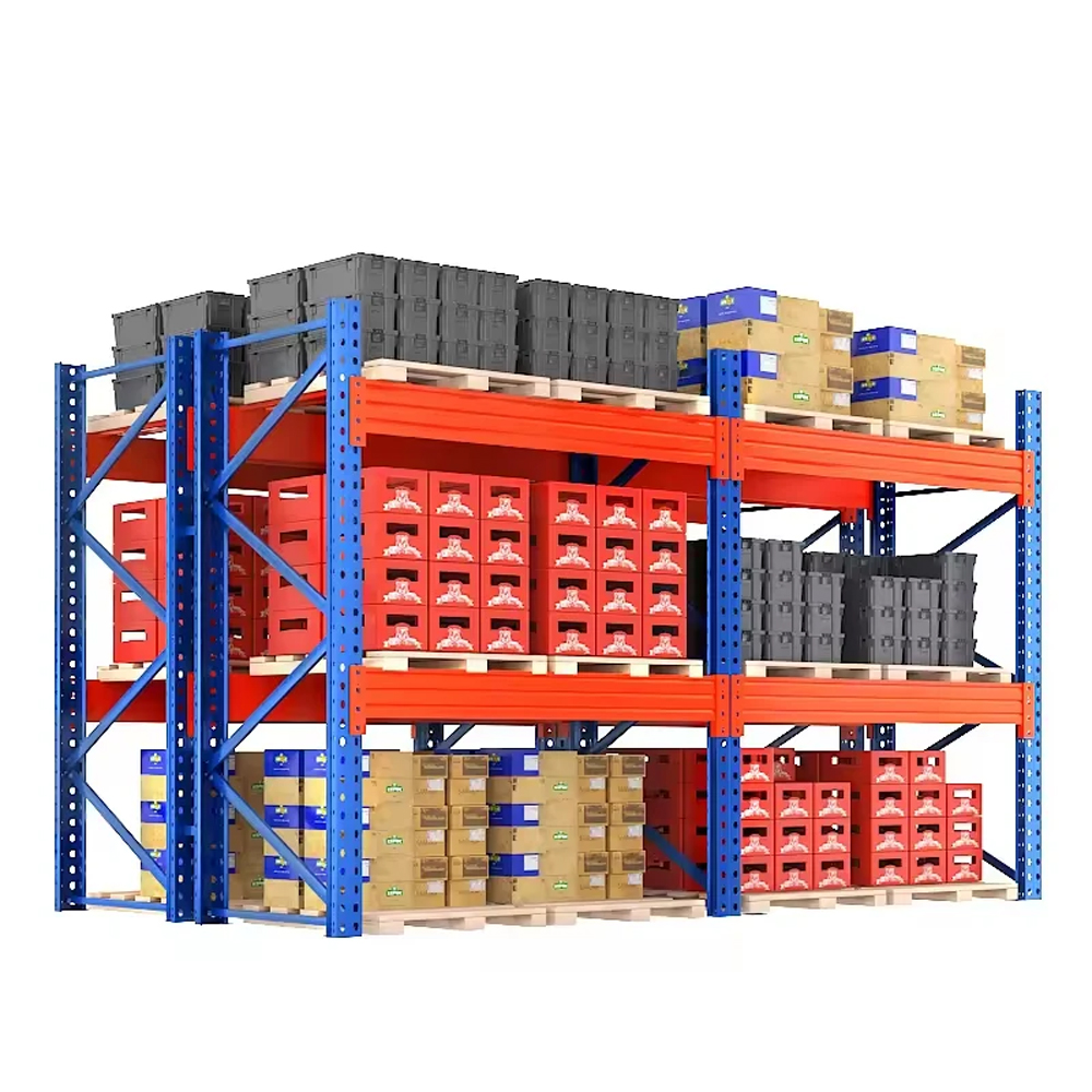 Wholesale High Storage Rack Automated Storage Racking System High Bay Pallet Rack 2000kg E Commerce Fulfillment OEM Factory