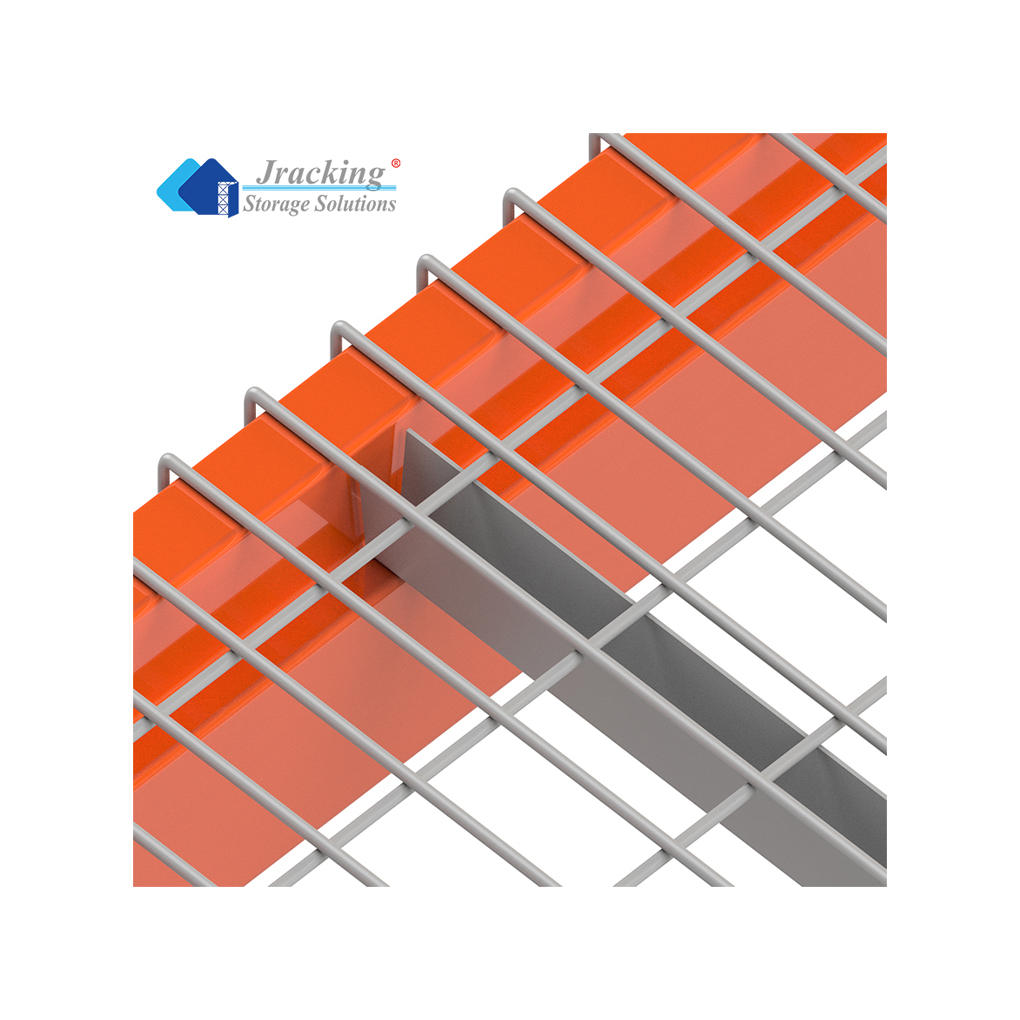 Wholesale Professional Strong Wire Mesh Garage Decking Pallet Board Low Price Selective Pallet Rack with Waterfall Racking