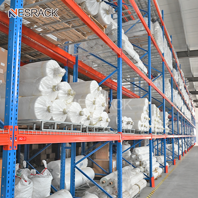 Adjustable Boltless Durable 4-Layers Steel Heavy Duty Pallet Rack 500-3000kg Warehouse Storage Rack