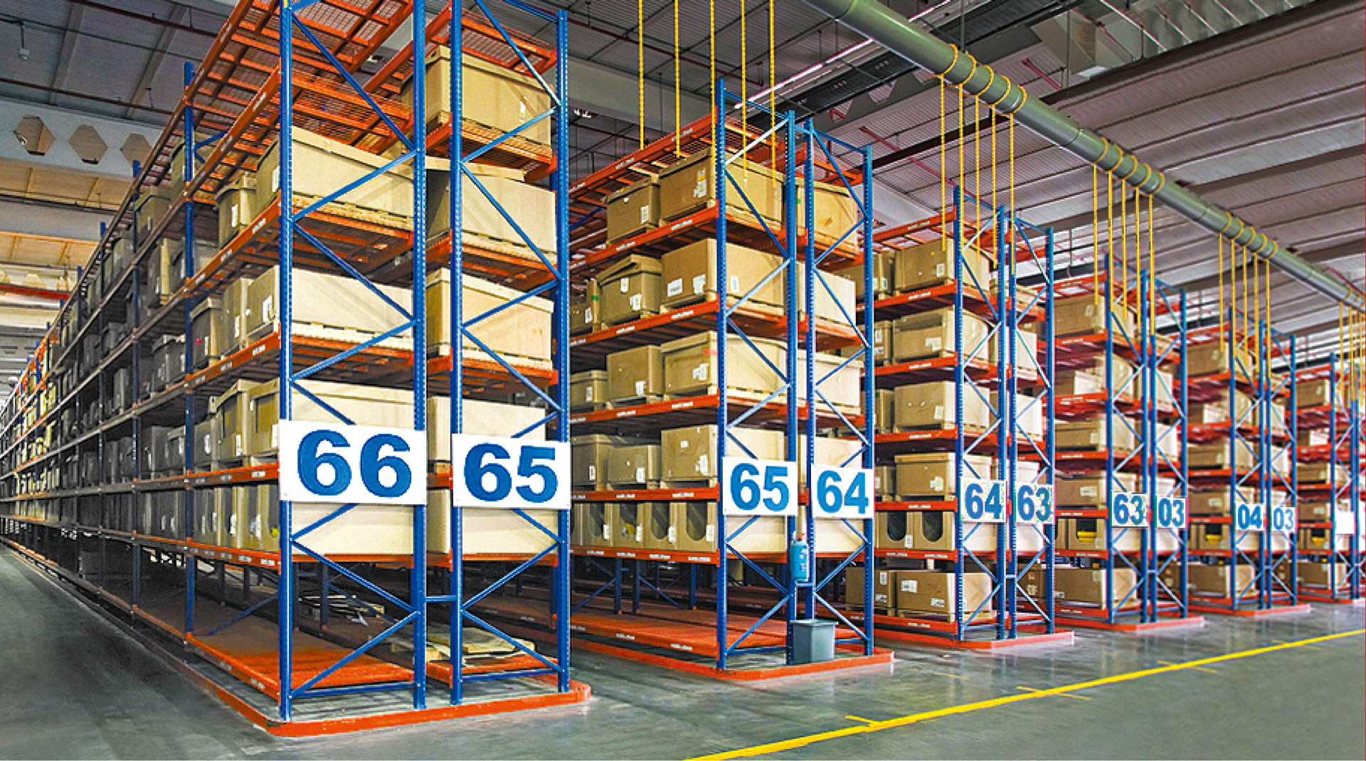 Warehouse Management Rack