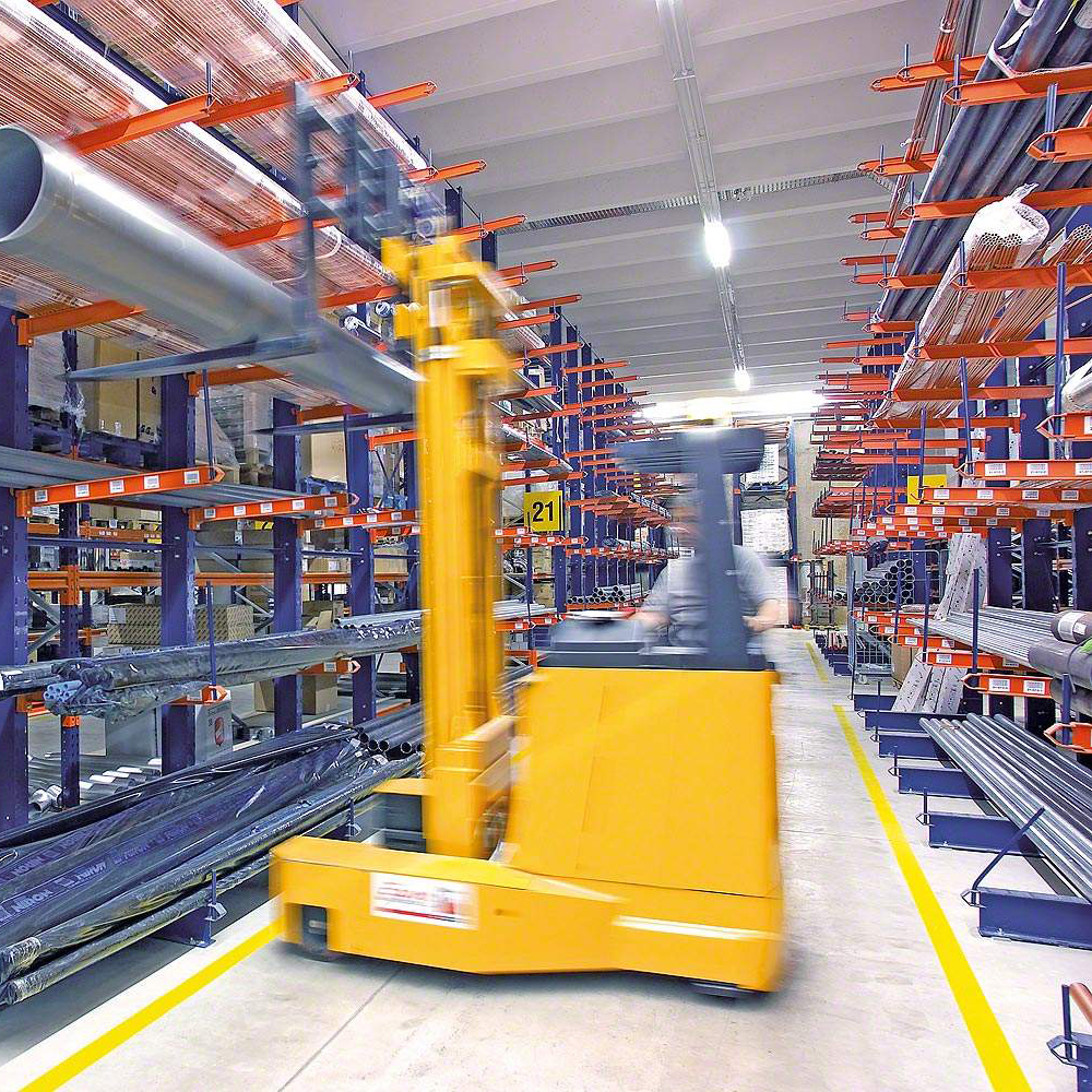 Metal Storage System Double Side Pallet Rack Wholesales Price Warehouse Heavy Duty Storage Racking Cantilever