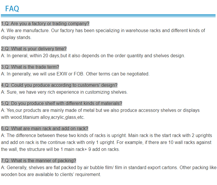 Customer Support and FAQ