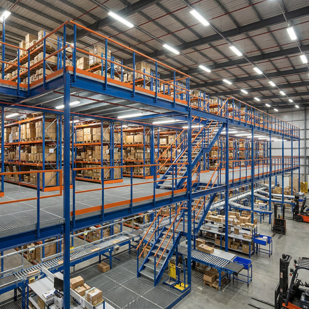 Complete Industrial Warehouse Storage Solution Heavy Duty Steel Pallet Racking System
