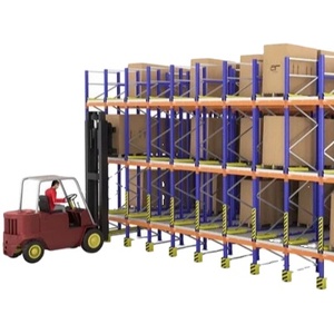 Warehouse High Density Heavy Duty Gravity Pallet Racking