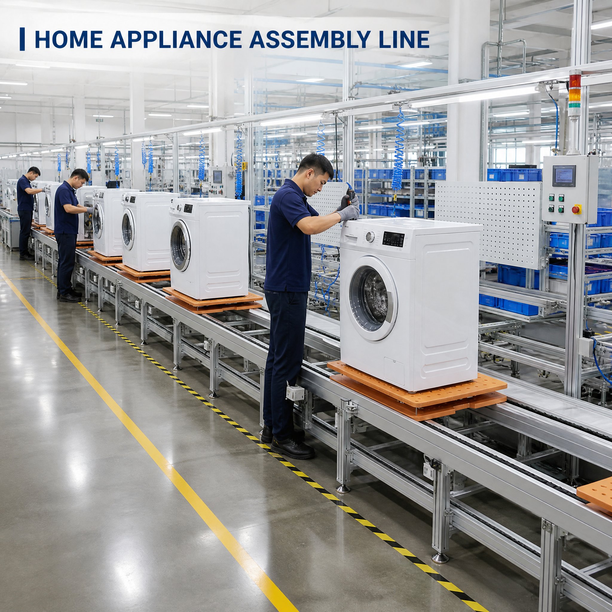 PTS2 Stainless Steel Pallet Conveyor System for Battery Module Production Double Speed Chain Conveyor Automatic Assembly Line