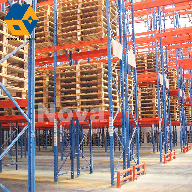 NOVA Full Automatic Warehouse Q235 Steel Boltless Store Heavy Duty Stacking Rack Industrial Storage Pallet Racking System