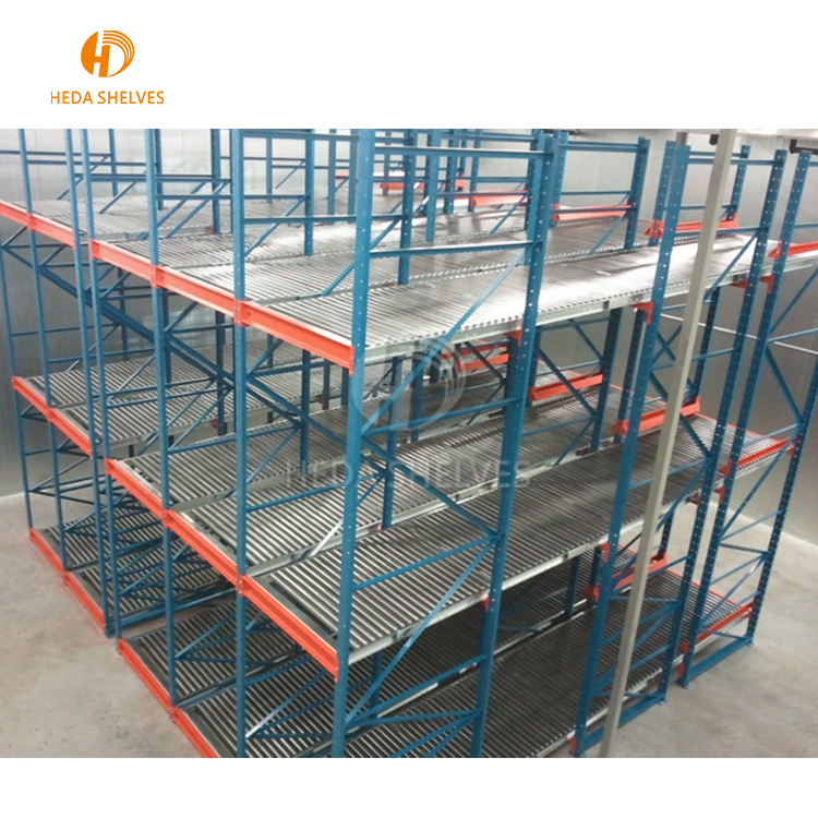 FIFO Order Picking Warehouse Shelf Gravity Carton Flow Rack For Warehouse Storage Or Production Lines