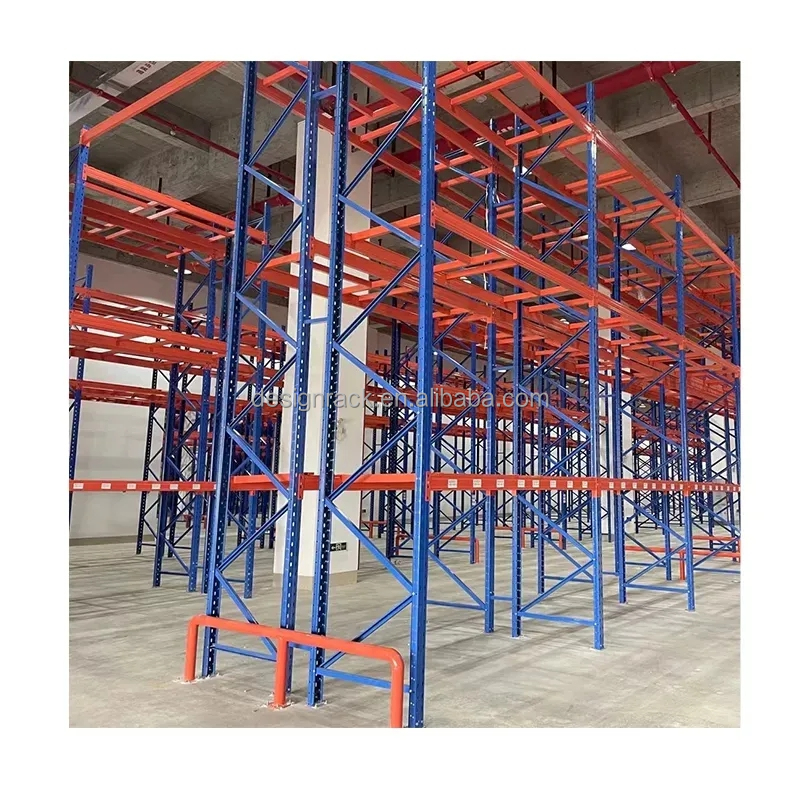 High Density Storage Racking Warehouse Logistics Center Space Saving Double Deep Rack