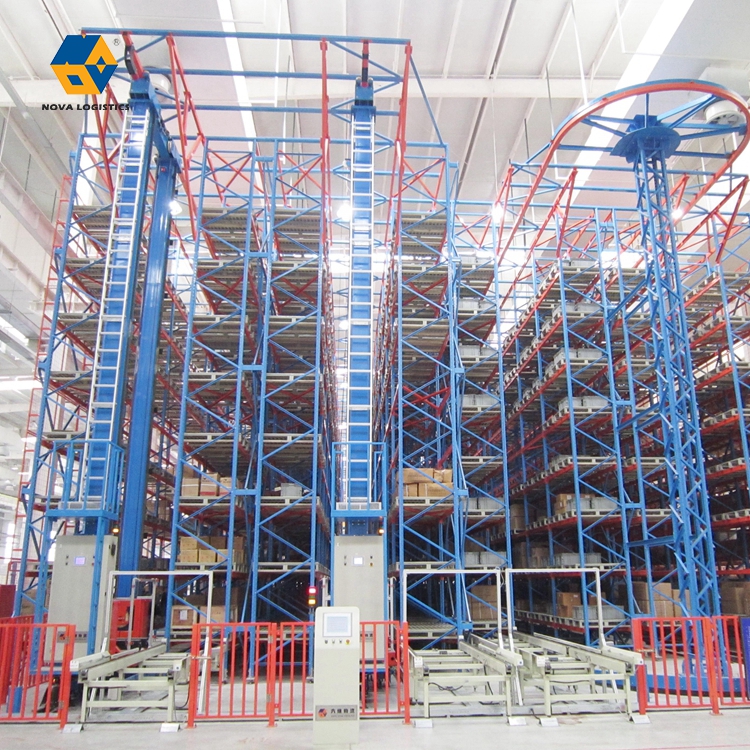 Logistics Smart Warehouse Storage Steel Rack ASRS Automated Storage and Retrieval Racking System for Industry