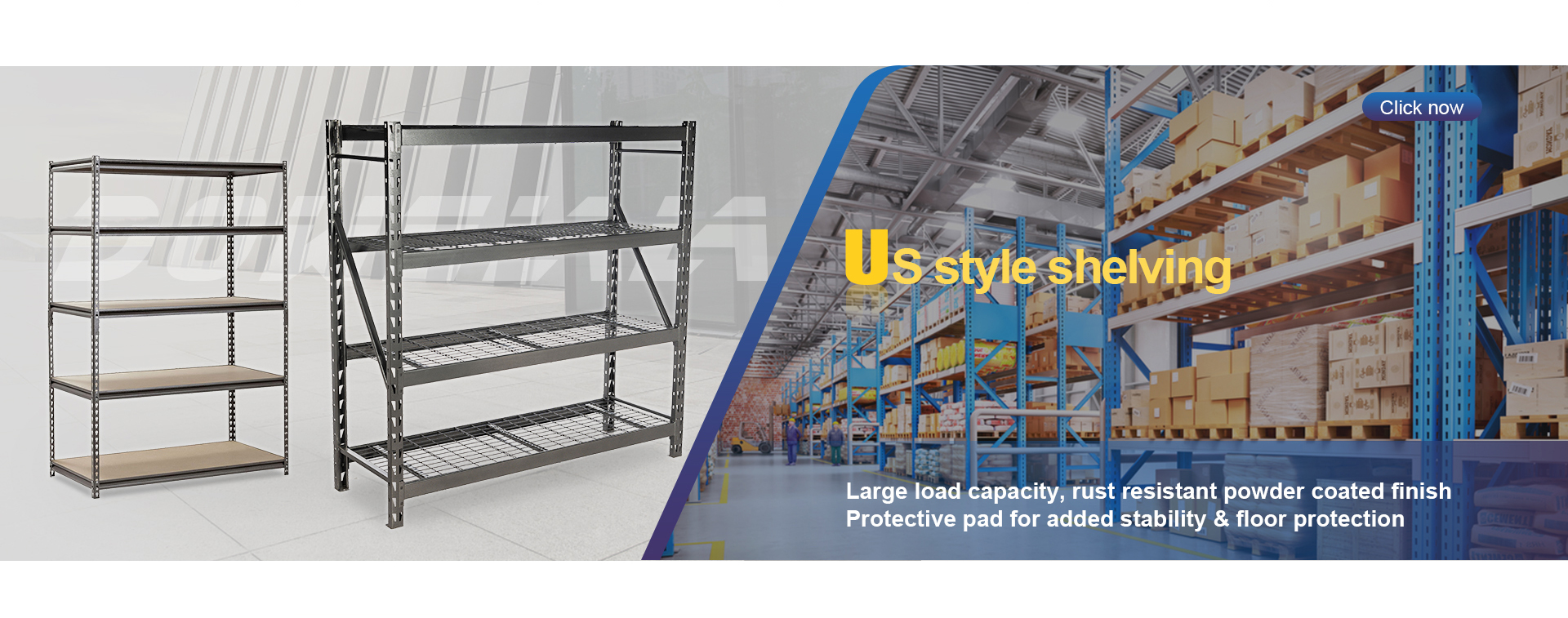 Boltless Steel Racking Specification