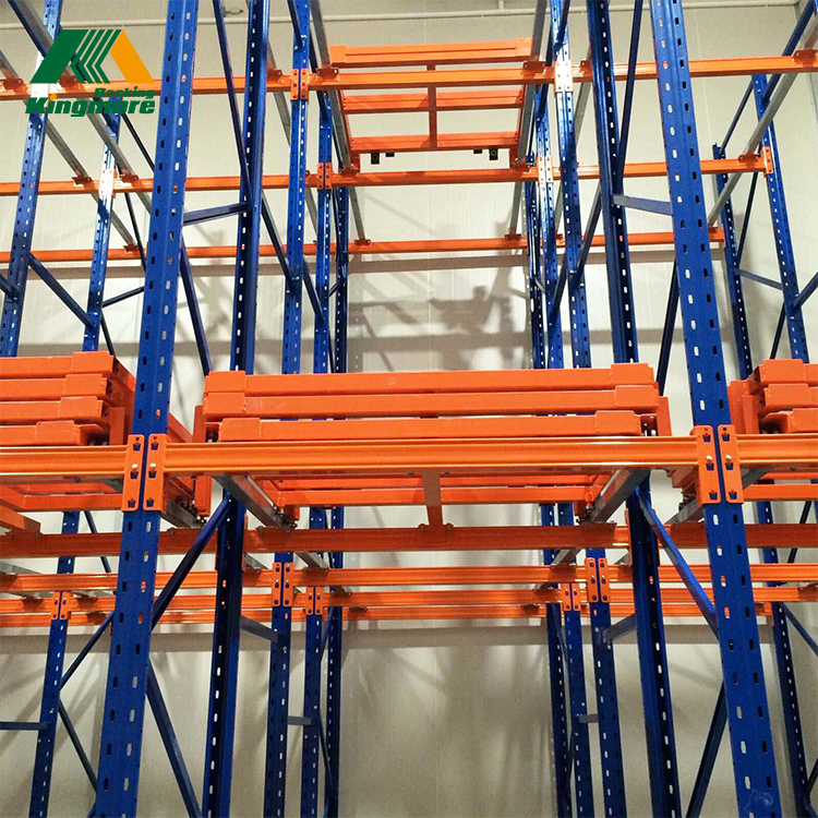 Heavy Duty Push Back Pallet Rack Customized High Quality Adjustable Dexion Warehouse Storage Racking System