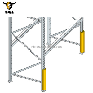 Rack Upright Protector Pallet Rack Polymer Anti-Collision Guardrail Corrosion Resistant TUV Certified 3 Tonne Load Capacity