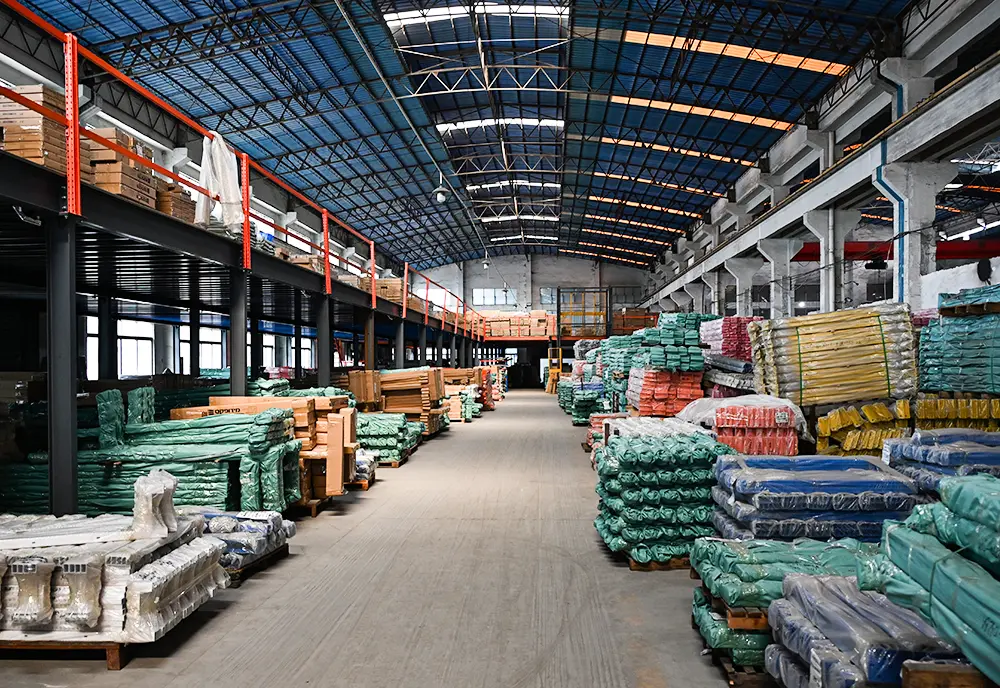 Mezzanine steel fabrication bay