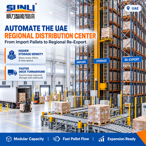 SHUNLI SL-AS004 Heavy Duty Automated AS/RS Pallet Stacking Rack