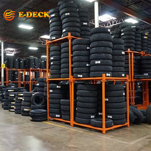 Customized Heavy Duty Metal Powder Coated Storage Steel Stacking Racks for Warehouse