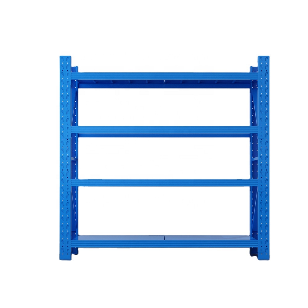 China Manufacturer Metal Shelving Rack Modular Multi-Tier Easy Installation Light Duty Storage for Garage Warehouse