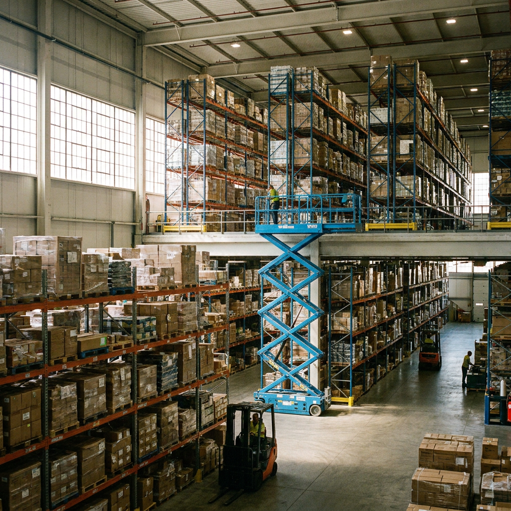 Heavy Duty Steel Pallet Rack System For Warehouse, Distribution Center And Logistics Storage