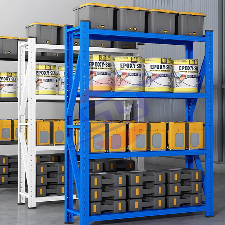 Customizable 4-Tier Metal Pallet Racking Wholesale Warehouse Steel Industrial Garage Storage Units Stacking Racks &amp; Shelves