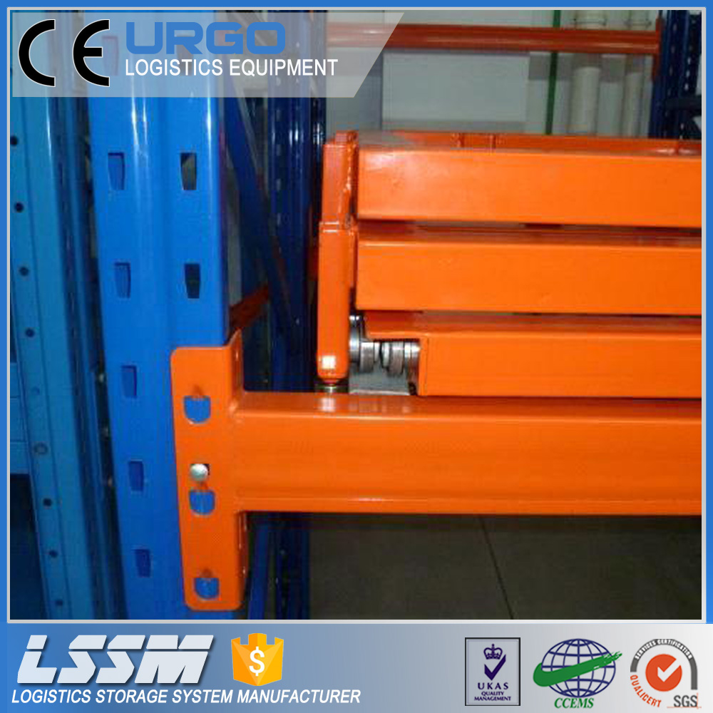 URGO Push Back Pallet Rack System Detailed View 3