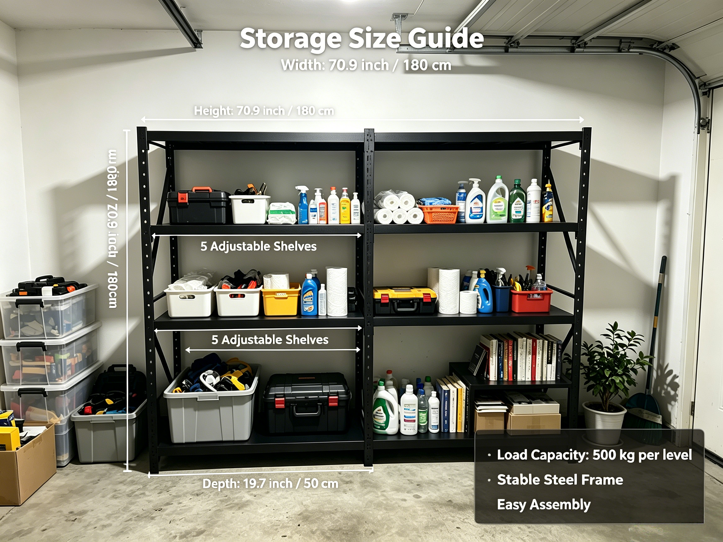 Adjustable Multi-layer Iron Steel Corner Shelving Unit Narrow Freestanding Kitchen Bedroom Rack Small Spaces DIY Assembly Carton