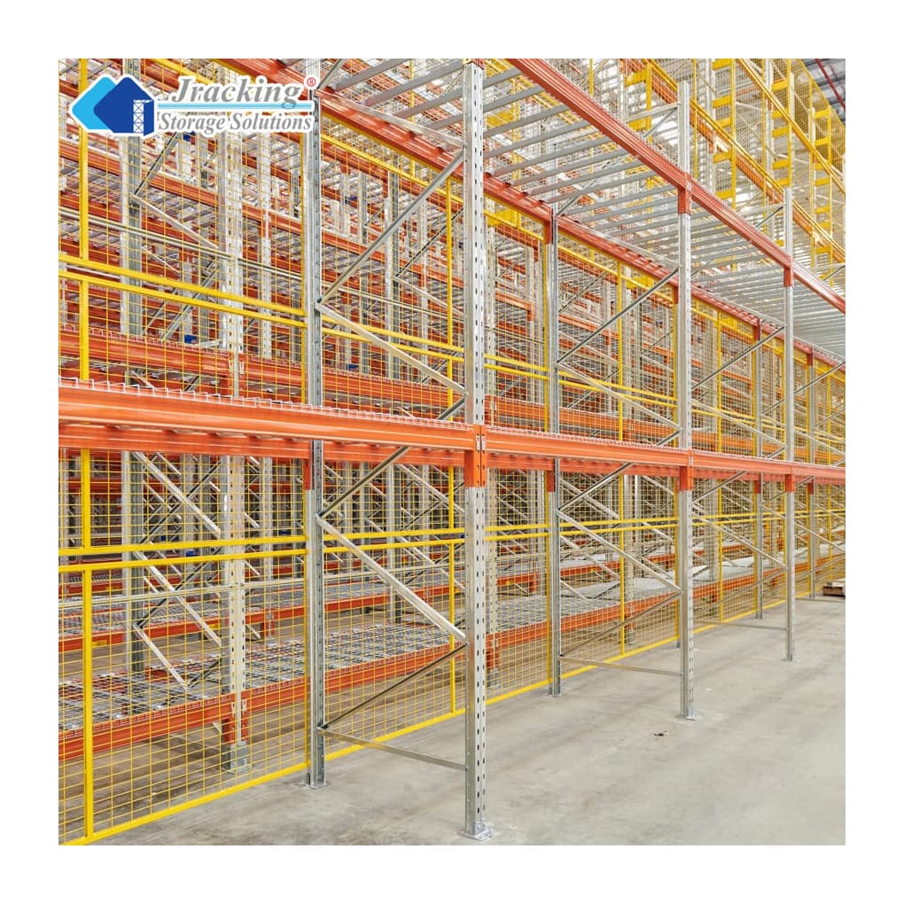Jracking Compact Industrial Warehouse Rack Heavy Duty Steel Pallet Racking System for Cold Storage CE Certified