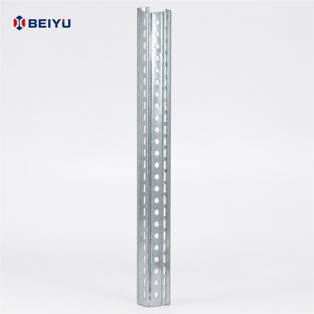 Custom Industrial Storage Rack Upright Profile Roll Forming Metal Rack OEM/ODM Parts