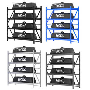 RD-33# Q235 Steel Multilayer Storage Rack Medium Duty Tier Adjustable Powder Coated Multi-Level Rack For Heavy Weight Cargo