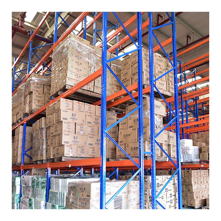 Adjustable Industrial Warehouse Storage Shelf System Heavy Duty Selective Steel Pallet Rack