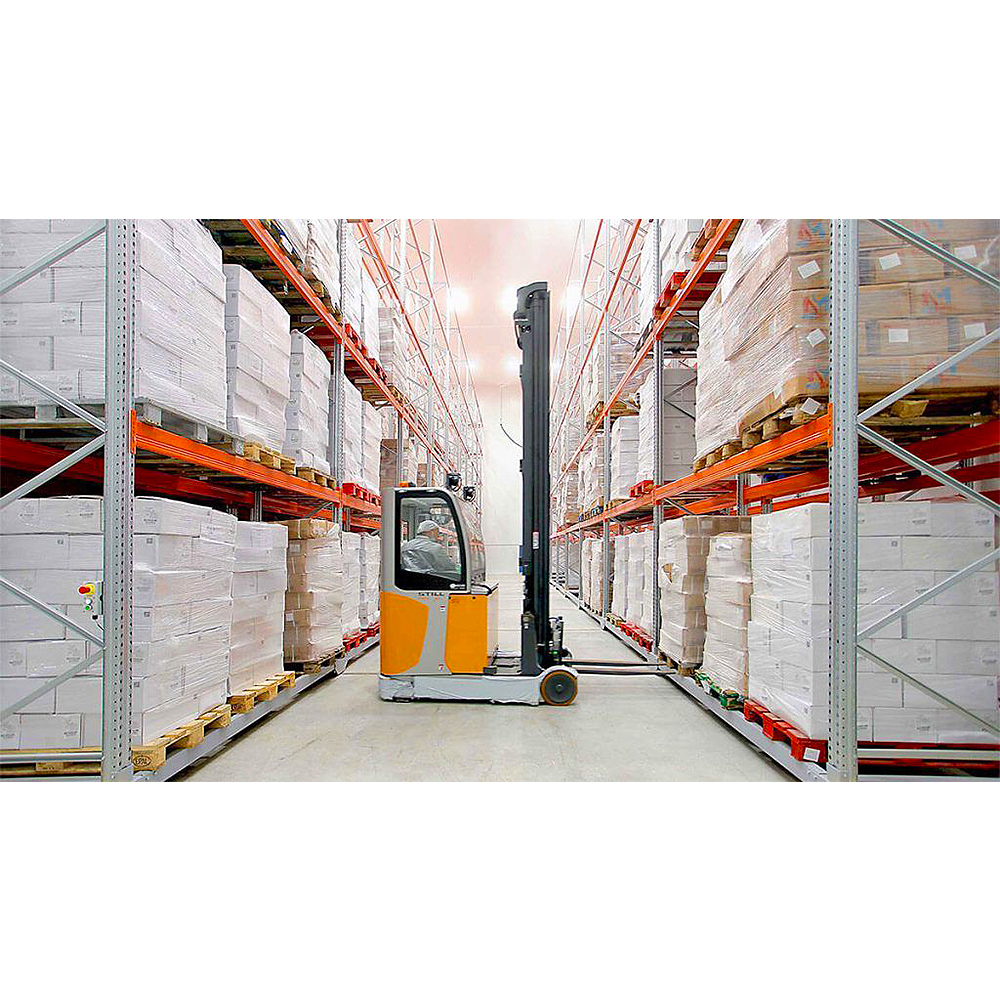 VNA Pallet Racking System Narrow Aisle High Bay Storage Solutions