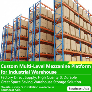 Forklift Compatible Mezzanine Boltless Racking