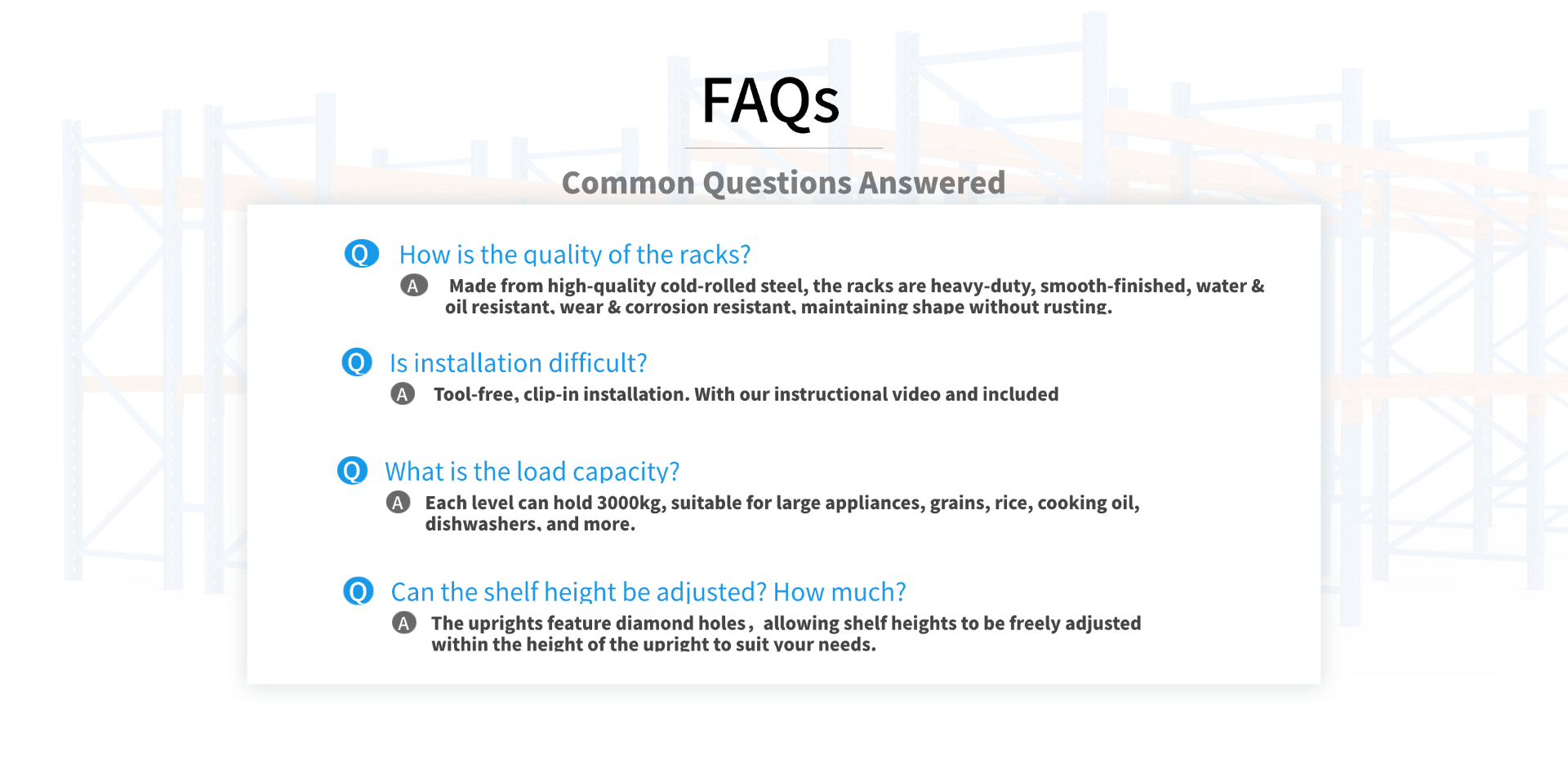 Steel Pallet Racking