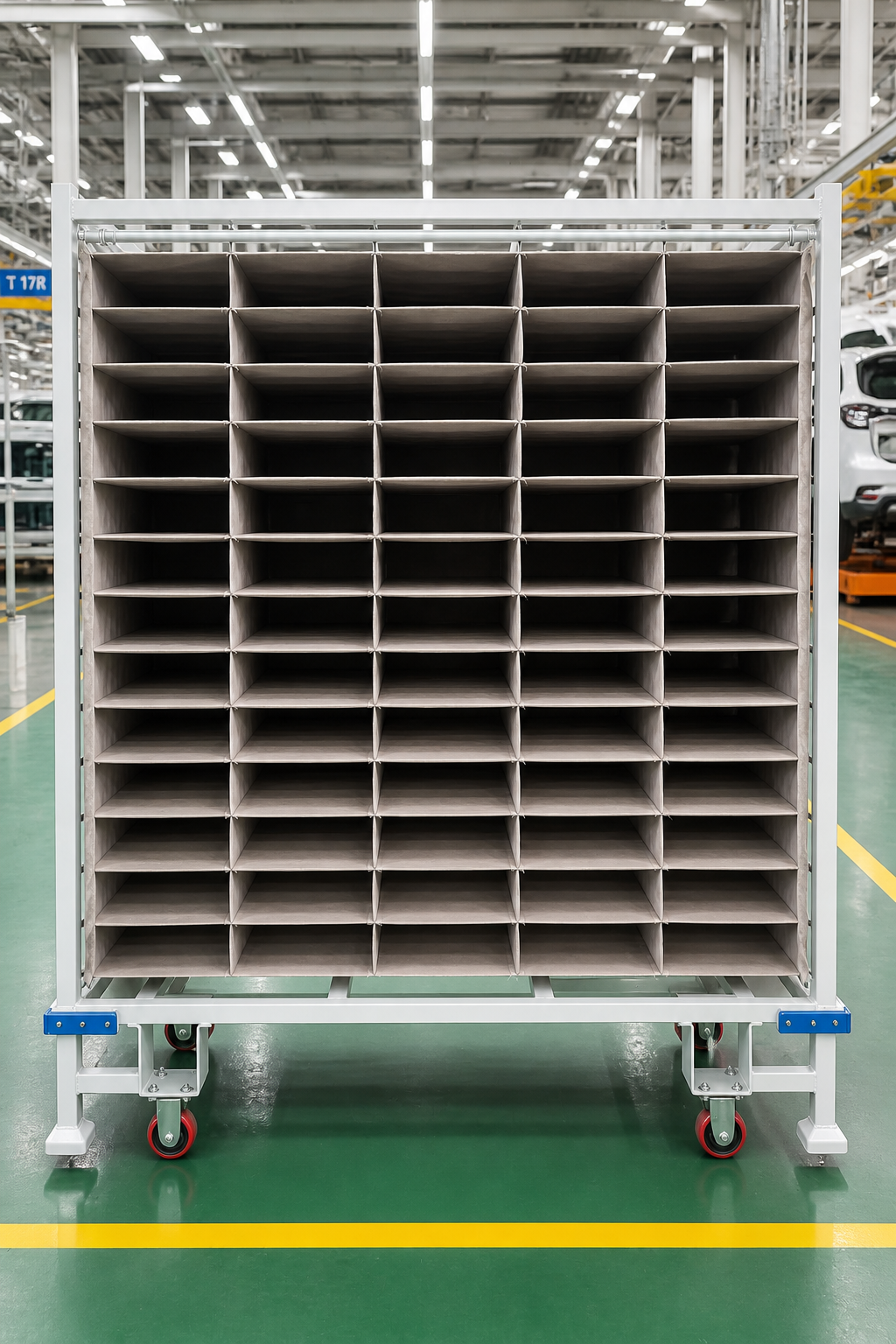 CASE CARTER Automotive Parts Shelving Storage View 3