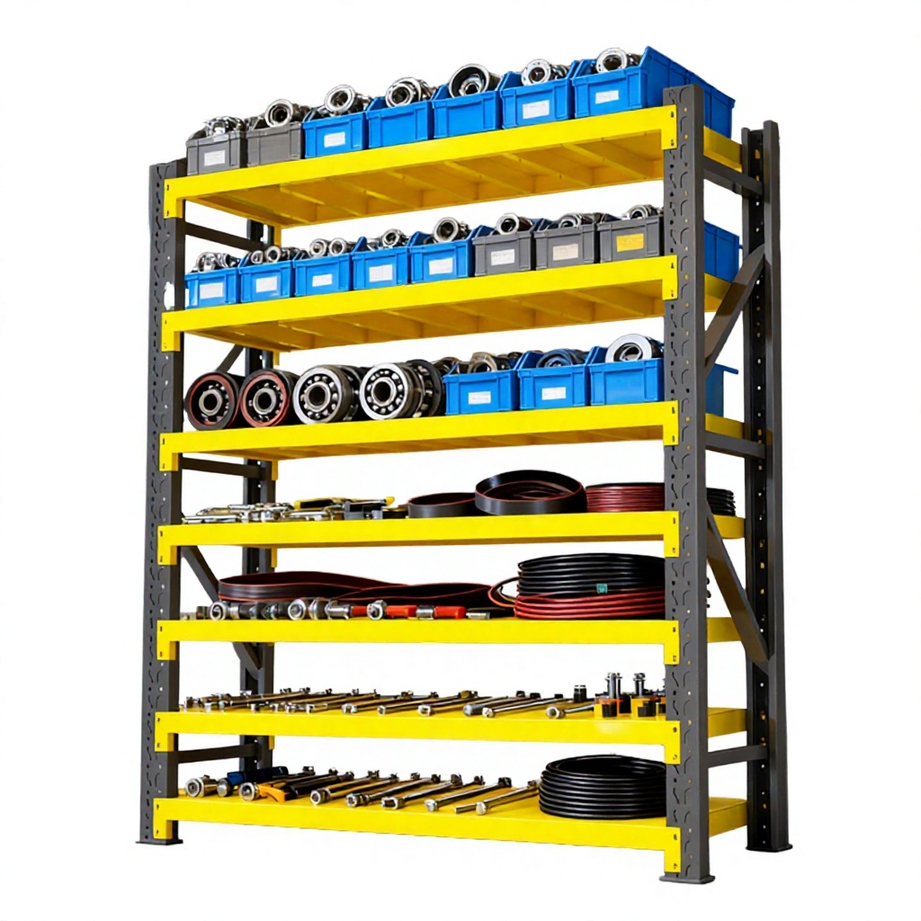 Low Price Durable 7-layer Anti Rust Heavy Duty Adjustable Metal Shelf And Racks Warehouse Storage Rack Shelf Longspan Shelf