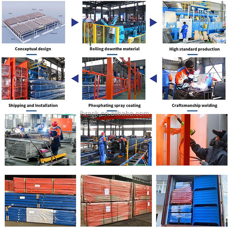 Low Price Racking Heavy Duty VNA Rack Adjustable Metal Boltless Shelf and Racks Warehouse Warehouse Storage Racks Metal Shelf