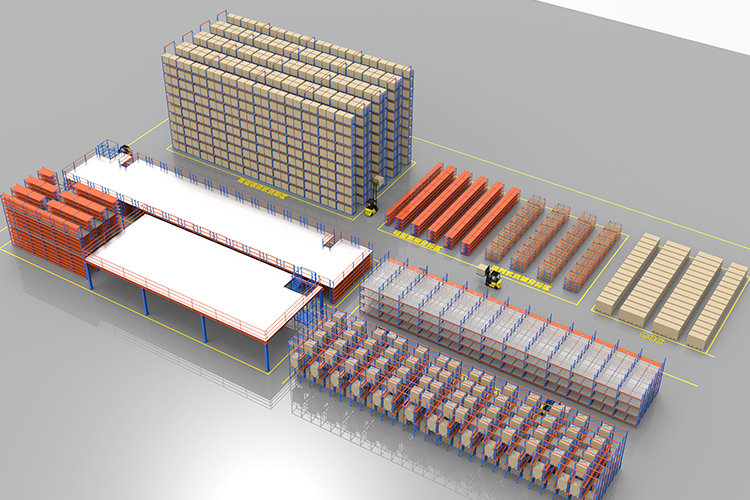 Warehouse CAD Design and Layout