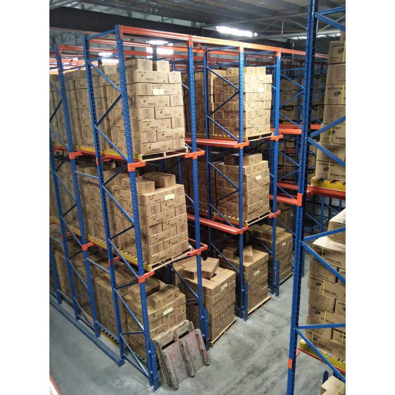 Warehouse Storage Factory High Height Strong Load Capacity Adjustable Anti-corrosion Moisture-proof Sturdy Heavy Duty Cold Rack