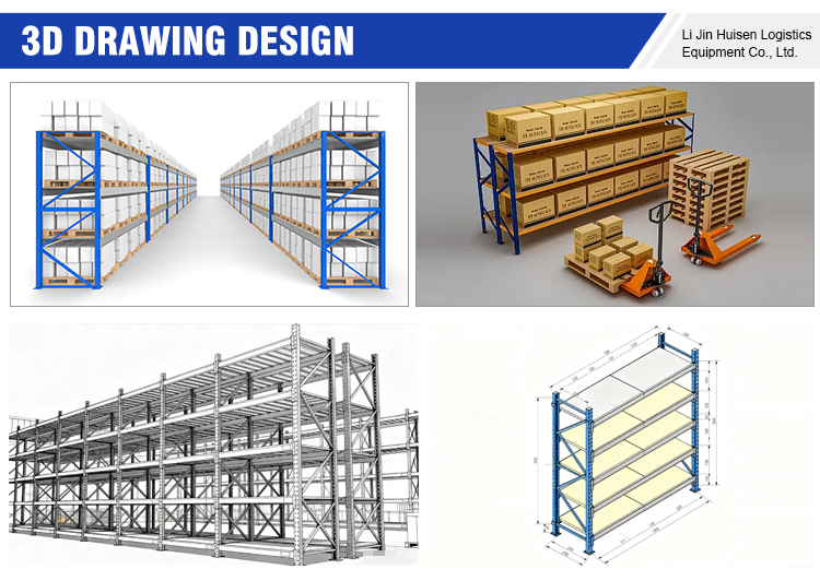 Long Span Wide Span Medium Duty Shelving Steel Warehouse Storage Racking System Industrial