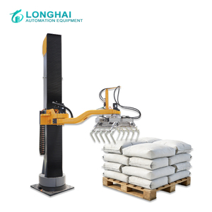 Automatic Single Column Robotic Bag Palletizer