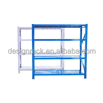 Longspan Shelving Rack High Bay Industrial Shelves Narrow Aisle Heavy Duty Metal Warehouse Storage Selective Pallet Racking
