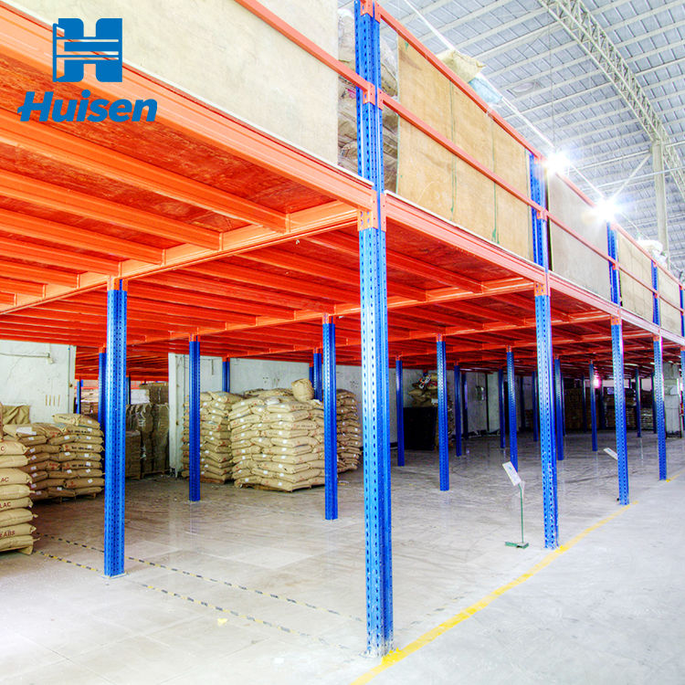 Factory Custom Industrial Steel Shelf Warehouse Shelves System Loft Steel Mezzanine Floor Racking System Storage Rack