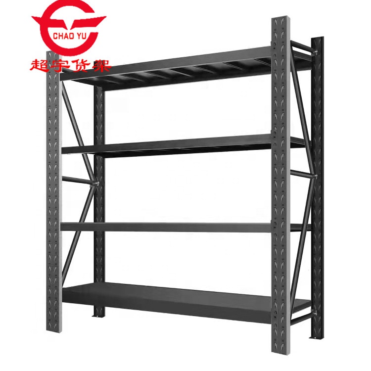 Industrial Long Span Warehouse Racks Steel Rack Adjustable Metal Storage Shelving
