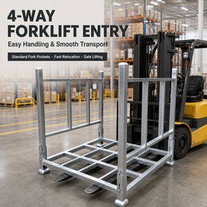 Stacking Rack Stackable Pallet Frame Warehouse Storage Rack Portable Pallet Racking
