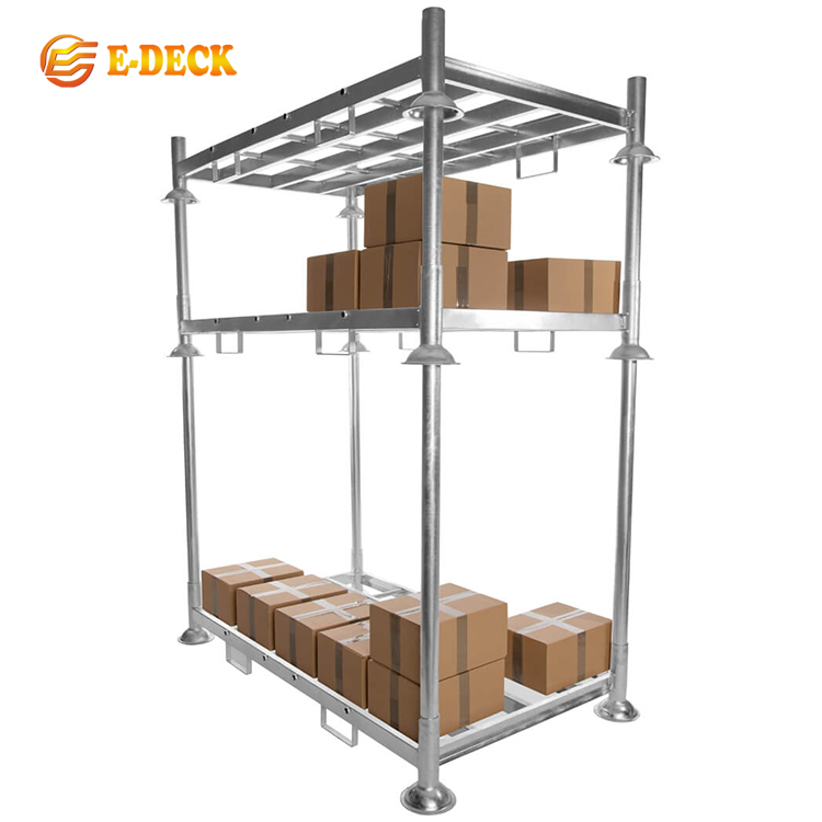 Customization Zinc Mild Steel Q235 Hot Dip Galvanized Steel Pallet Racking