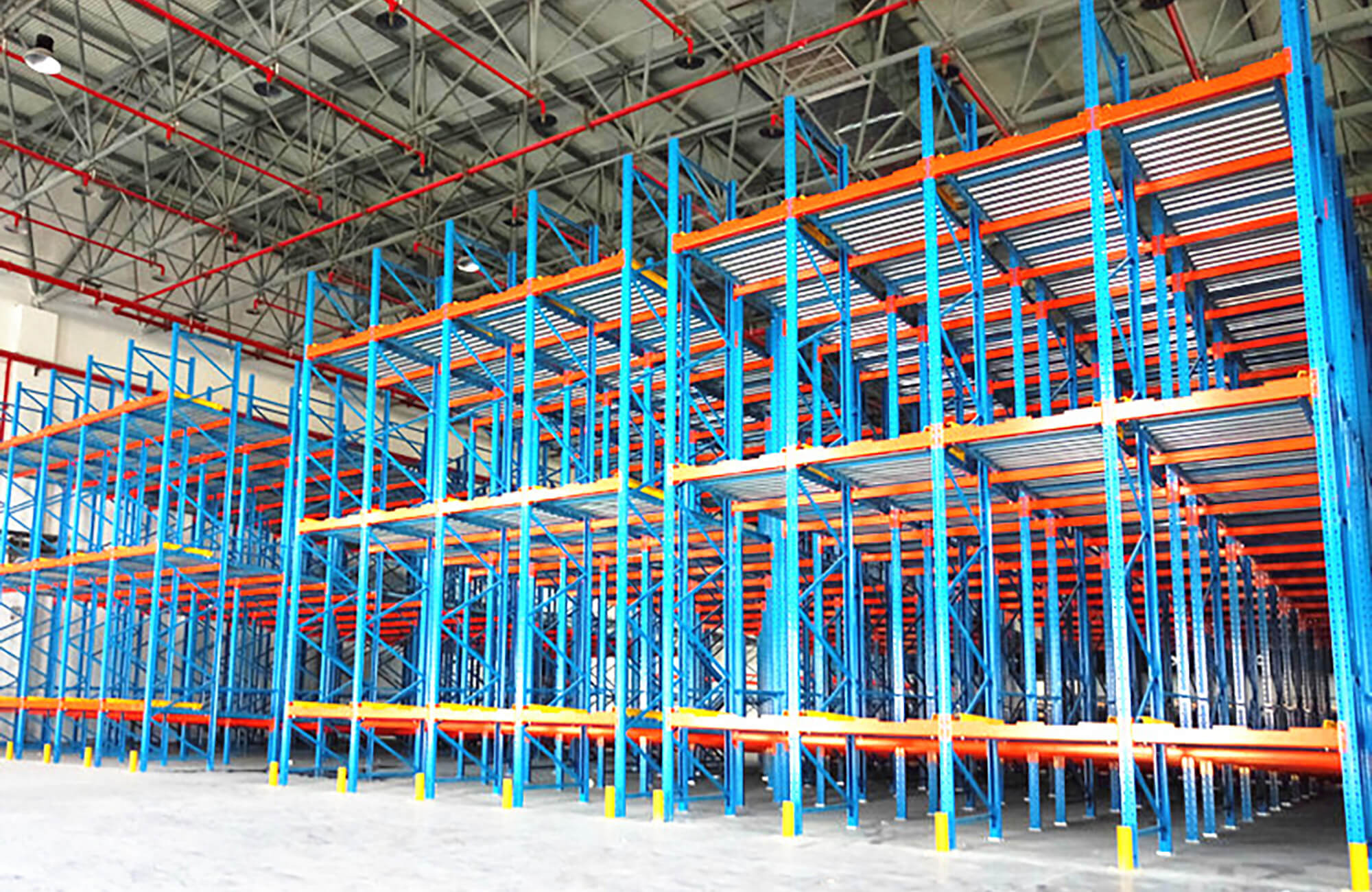 Gravity Flow Pallet Rack Showcase 6