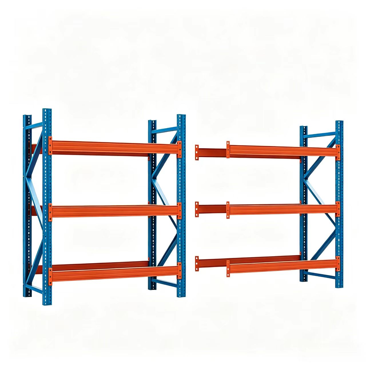 Custom Height Pallet Storage Rack Heavy Load for Industrial Logistics Inventory