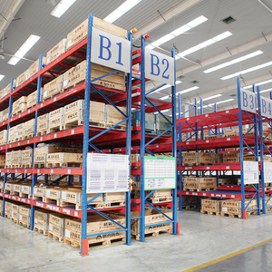 Heavy Load Capacity Heavy Duty Racking System Customized Selective Racks for Automotive Parts Warehouse Storage Management
