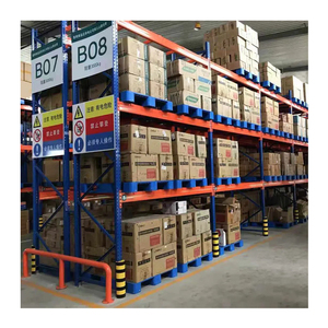 Heavy Duty Selective Pallet Rack 5 Ton Capacity Industrial Warehouse Storage Shelving System Adjustable Steel Rack