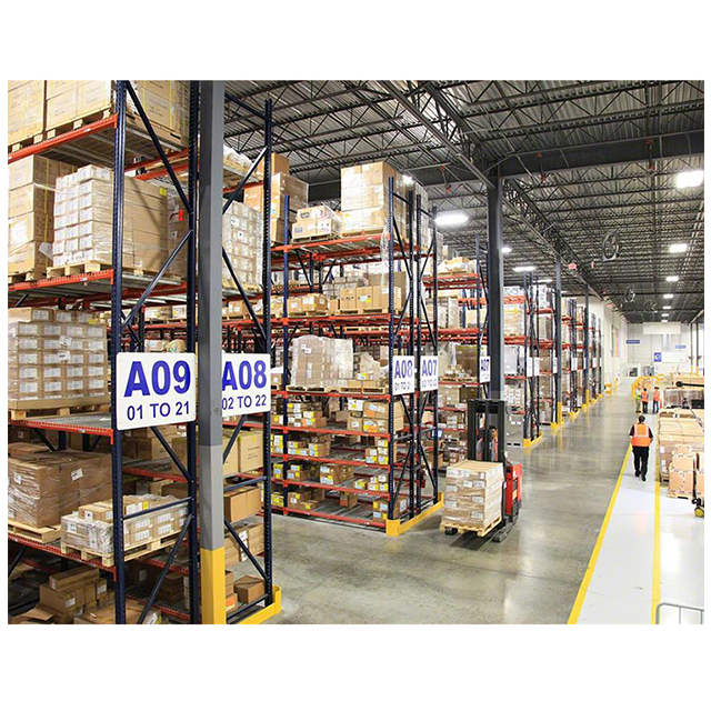 Custom Metal Steel Heavy Duty Vertical Warehouse Storage Pallet Rack System/double Deep Pallet Rack
