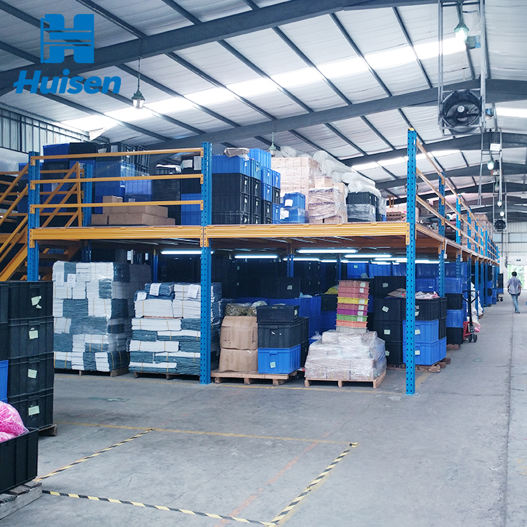 Factory Custom Industrial Steel Shelf Warehouse Shelves System Loft Steel Mezzanine Floor Racking System Storage Rack